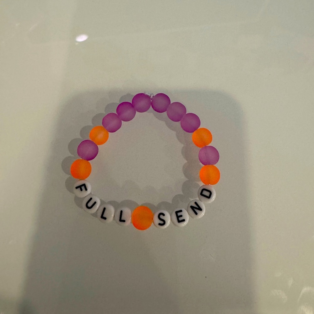 HOMEMADE BEADED BRACELET